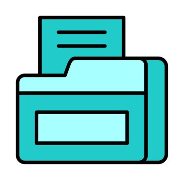 dizin simgesi vektör illüstrasyonu 