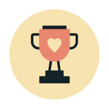 kupa vektör simgesi modern basit tasarım