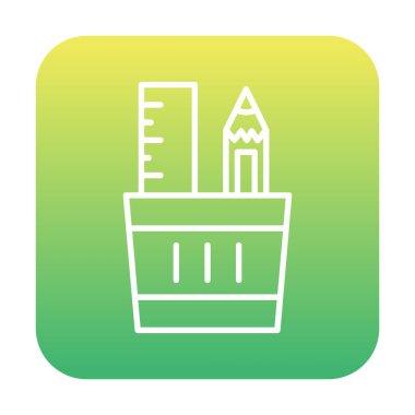 ileti örneği web simgesi, vektör çizim