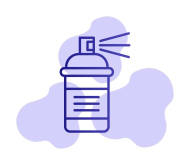 Boya spreyi ikon vektör resimlemesi