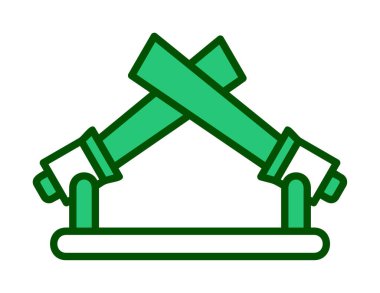 Spots Lights simge vektör illüstrasyonunu gösterir