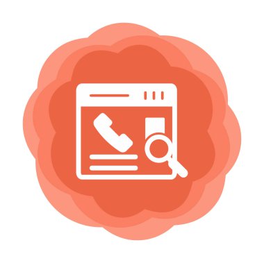 Kişinin vektör çizimi Modern simgeyi ara                            