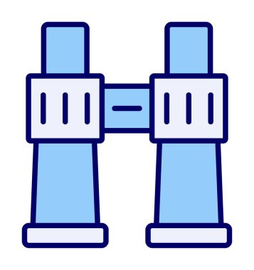 binoküler ikon vektör çizimi