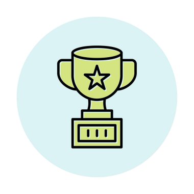 Basit ödül ikonu resimleme tasarımı