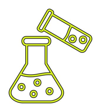 Şişesi web simgesi, vektör çizim  