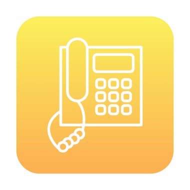 eski telefon vektör çizimi tasarımı