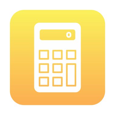 hesap makinesi web simge vektör çizim