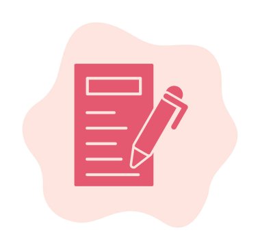 Basit düz Kopyalama simgesi vektör tasarımı