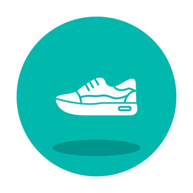 Ayakkabı sporu tasarımı vektör çizimi 