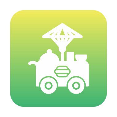 Gıda Oyalama Web simgesi, vektör illüstrasyonu 