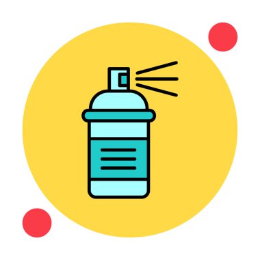 Boya spreyi ikon vektör resimlemesi