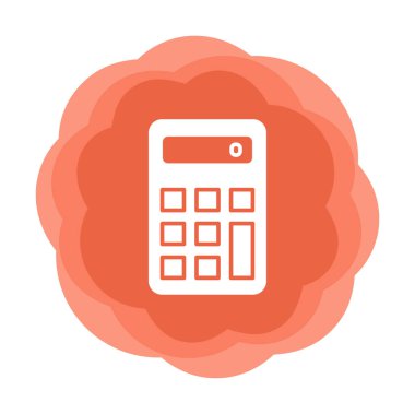 hesap makinesi web simge vektör çizim