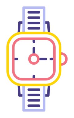 Basit düz izleme simgesi vektör illüstrasyon tasarımı