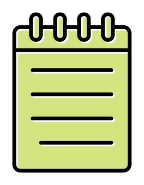 dizüstü bilgisayar simgesi, vektör illüstrasyonu basit tasarım