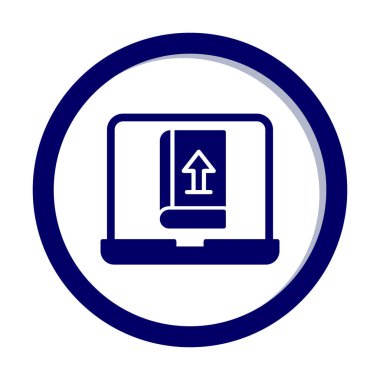 Ok işaret simgesi vektör illüstrasyonunu yükle