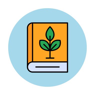 kitap simgesi, vektör illüstrasyonu basit tasarım