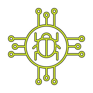 Basit yassı Spyware vektör çizimi 