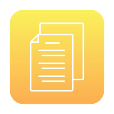 belgelerin vektör çizimi simgesi  