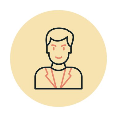 Doktor simgesinin vektör çizimi