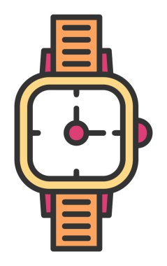 Basit düz izleme simgesi vektör illüstrasyon tasarımı