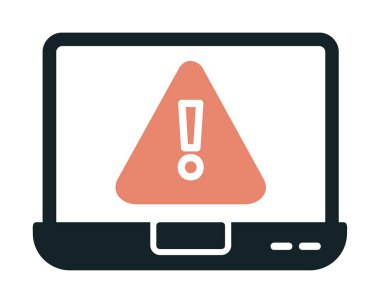 Hata vektör çizimi, Konsept ve grafik tasarım için Adware vektör çizgisi simgesi. 