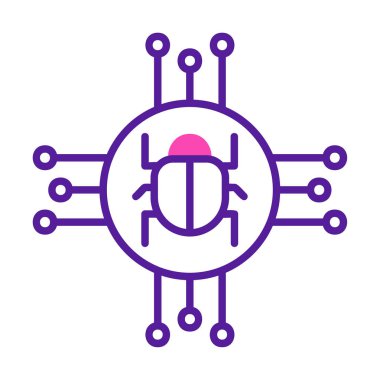 Basit yassı Spyware vektör çizimi 