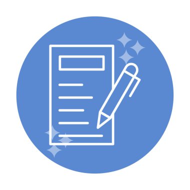 Basit düz Kopyalama simgesi vektör tasarımı