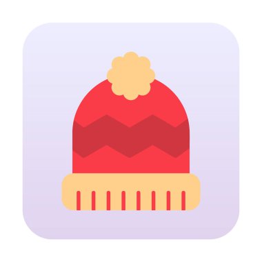 Beanie icon vector illustration 