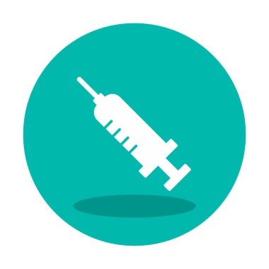 Şırınga ikonu vektör çizimi