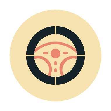 direksiyon simgesi vektör illüstrasyon tasarımı                       