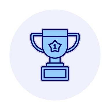 Basit ödül ikonu resimleme tasarımı