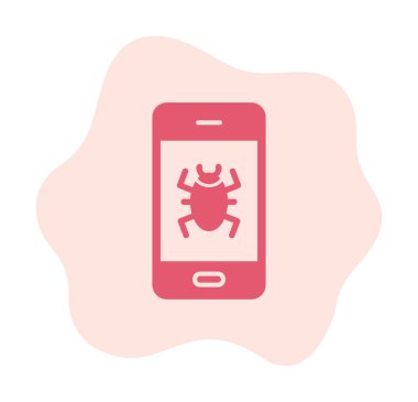 Mobil Virüs Çizimi ile akıllı telefon 