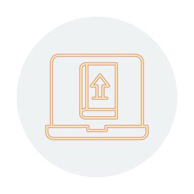 Ok işaret simgesi vektör illüstrasyonunu yükle