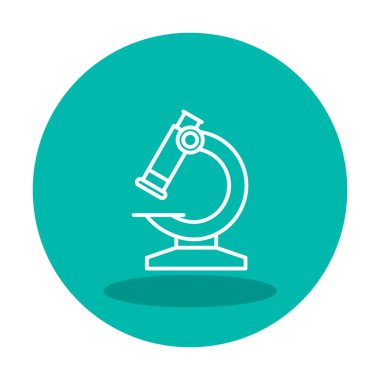 Basit düz ağ mikroskop resimlemesi