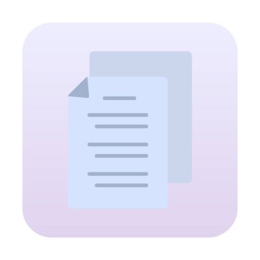 belgelerin vektör çizimi simgesi  