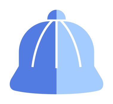 kapsül düz simgesi, vektör illüstrasyonu 