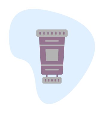 Modern Yağlı Boya simgesinin vektör çizimi                      