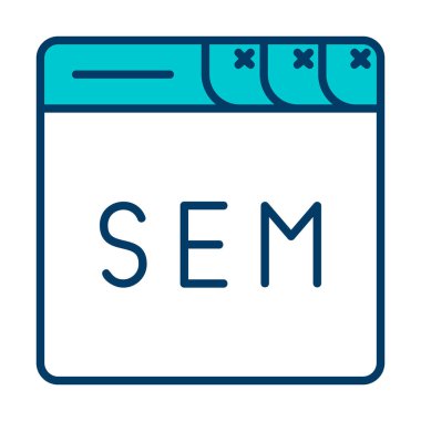 tarayıcı web simgesi, vektör illüstrasyonu 