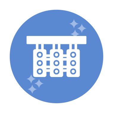 Trafik ışıkları web simgesi, vektör çizim 