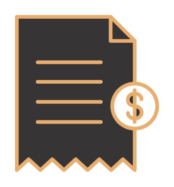 Alışveriş Alımı simgesi vektör illüstrasyonu