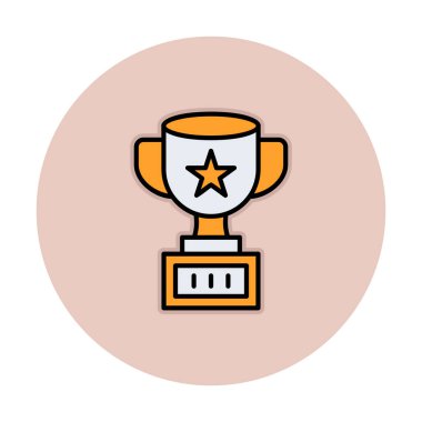 Basit ödül ikonu resimleme tasarımı