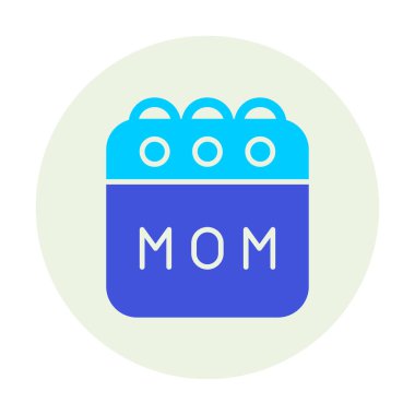 Anne takvimi olayı, vektör illüstrasyonu