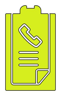 Basit Arama Listesi Geçmişi simgesi, vektör illüstrasyonu