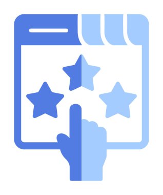 Basit sıralama simgesi, vektör illüstrasyonu