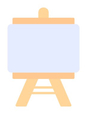 Resim yapmak. Web simgesi basit illüstrasyon