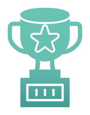 Basit ödül ikonu resimleme tasarımı