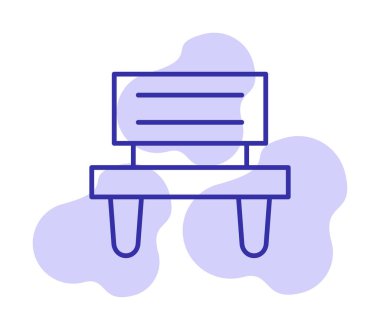 bank simgesi, vektör illüstrasyonu basit tasarım