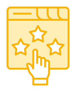 Basit sıralama simgesi, vektör illüstrasyonu