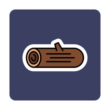 Günlük simgesi. Web basit illüstrasyonu 