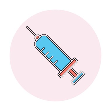 Şırınga ikonu vektör çizimi